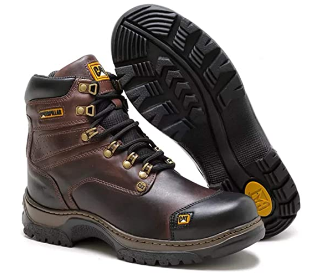 Bota Coturno Masculino E Feminino Cat Super Levinho Confort! - Desconto no  Preço