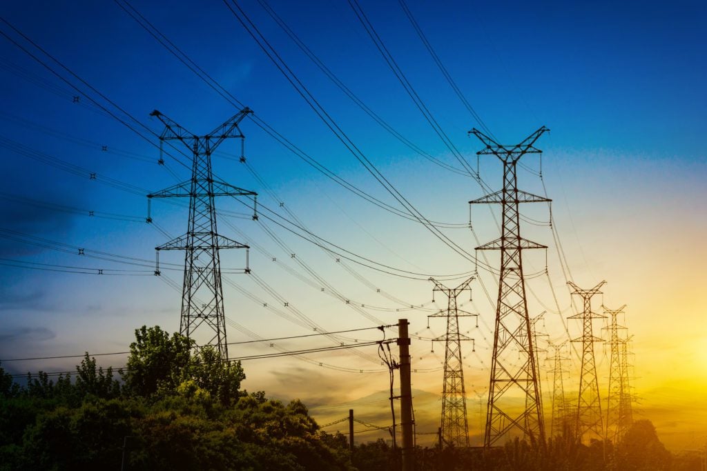A energia elétrica que conecta