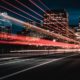 long exposure photography of road and cars