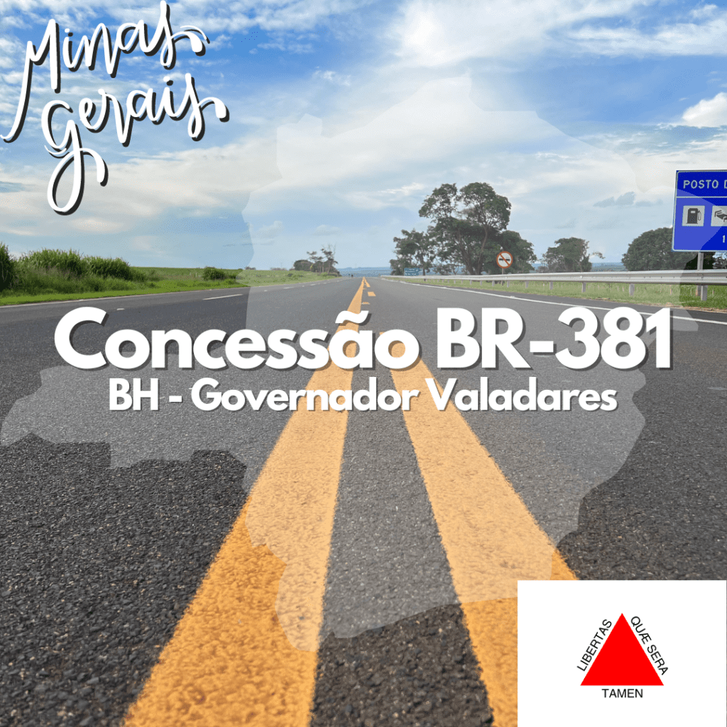 Rodovia da MORTE (BR-381) em MG será leiloada em NOV-23!