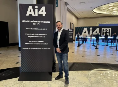 Eduardo Cavalcanti no AI4 2024 em Las Vegas