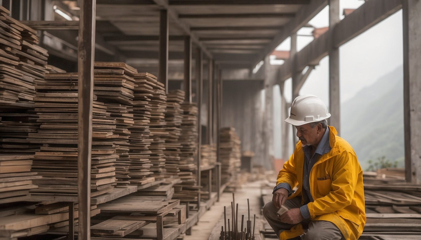 Como calcular a vida útil de materiais de construção