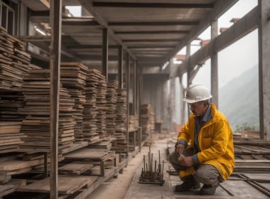 Como calcular a vida útil de materiais de construção