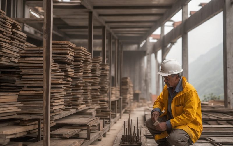 Como calcular a vida útil de materiais de construção