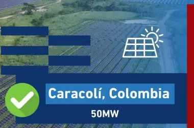 Nova Planta Solar Caracolí na Colômbia Impulsiona Engenharia