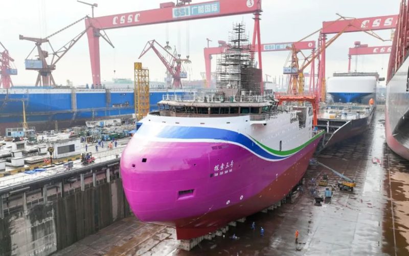 Novo Navio de Pesquisa Transforma Engenharia Marítima na China