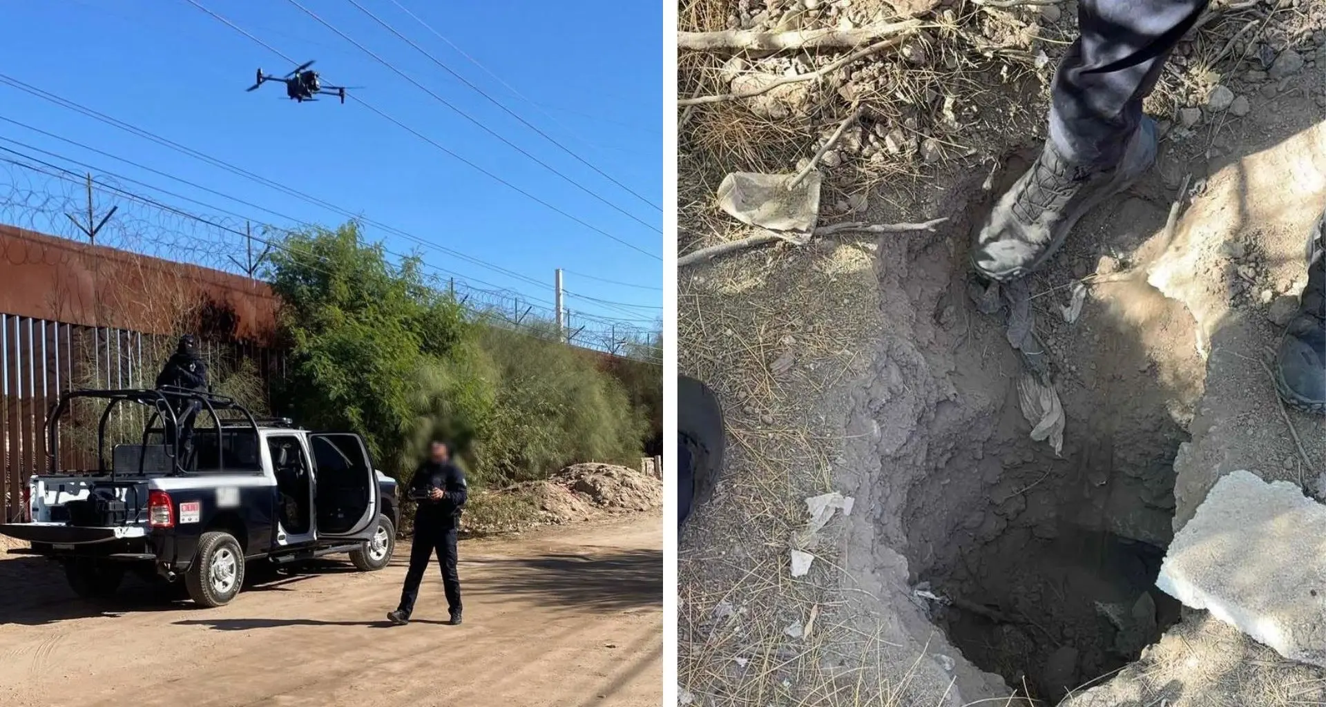 Novo Avanço na Engenharia: Drones Descobrem Túnel de Contrabando