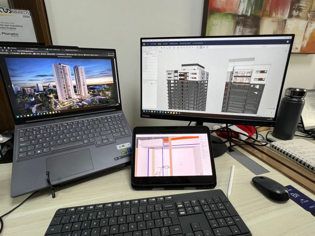 Tecnologia BIM Revoluciona Construção Civil com Modelos 5D para Eficiência Total