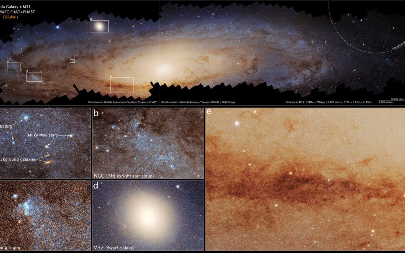 "200 Milhões de Estrelas: Andrômeda Revoluciona Compreensão Cósmica"