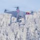 "Drones em Alta: China Revoluciona Clima com Neve Artificial"