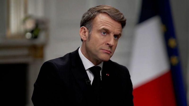 Macron alerta que Europa ficou para trás na corrida da inteligência artificial