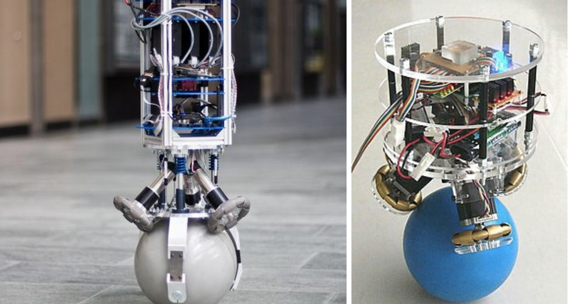 Robô-bola com novo controlador melhora movimentação em ambientes dinâmicos