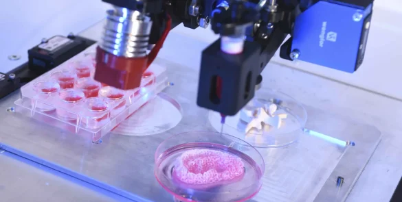 🌐 Bioimpressora 3D revolucionária produz tecidos humanos vivos para medicina regenerativa