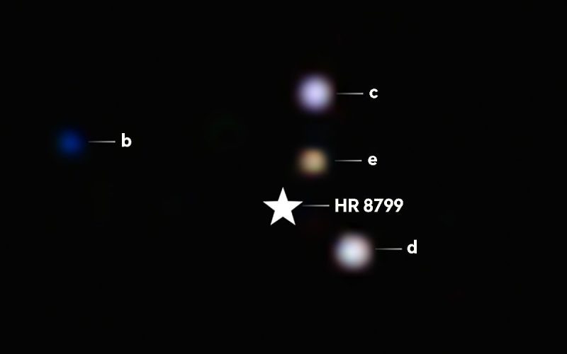 Fotos reais de planetas fora do nosso Sistema Solar, reveladas pelo Telescópio James Webb