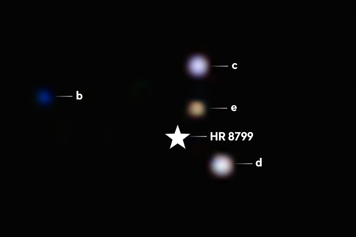 Fotos reais de planetas fora do nosso Sistema Solar, reveladas pelo Telescópio James Webb