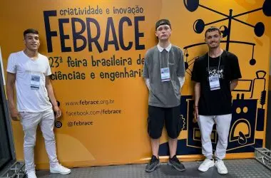 Jovens cientistas de Laranja da Terra brilham na maior feira nacional de ciências e tecnologia do Brasil