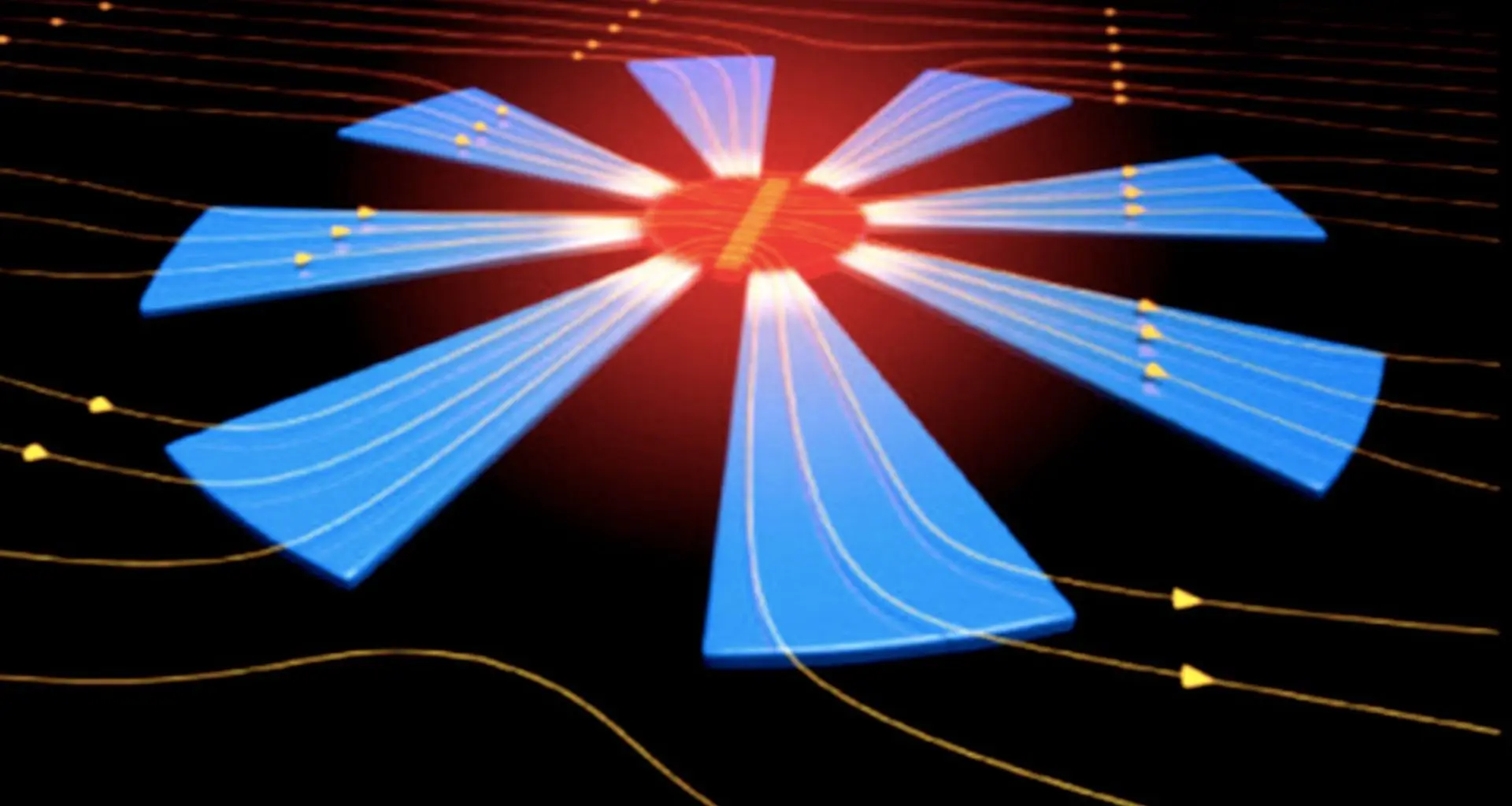 Microflores de níquel e ferro fortalecem campos magnéticos locais