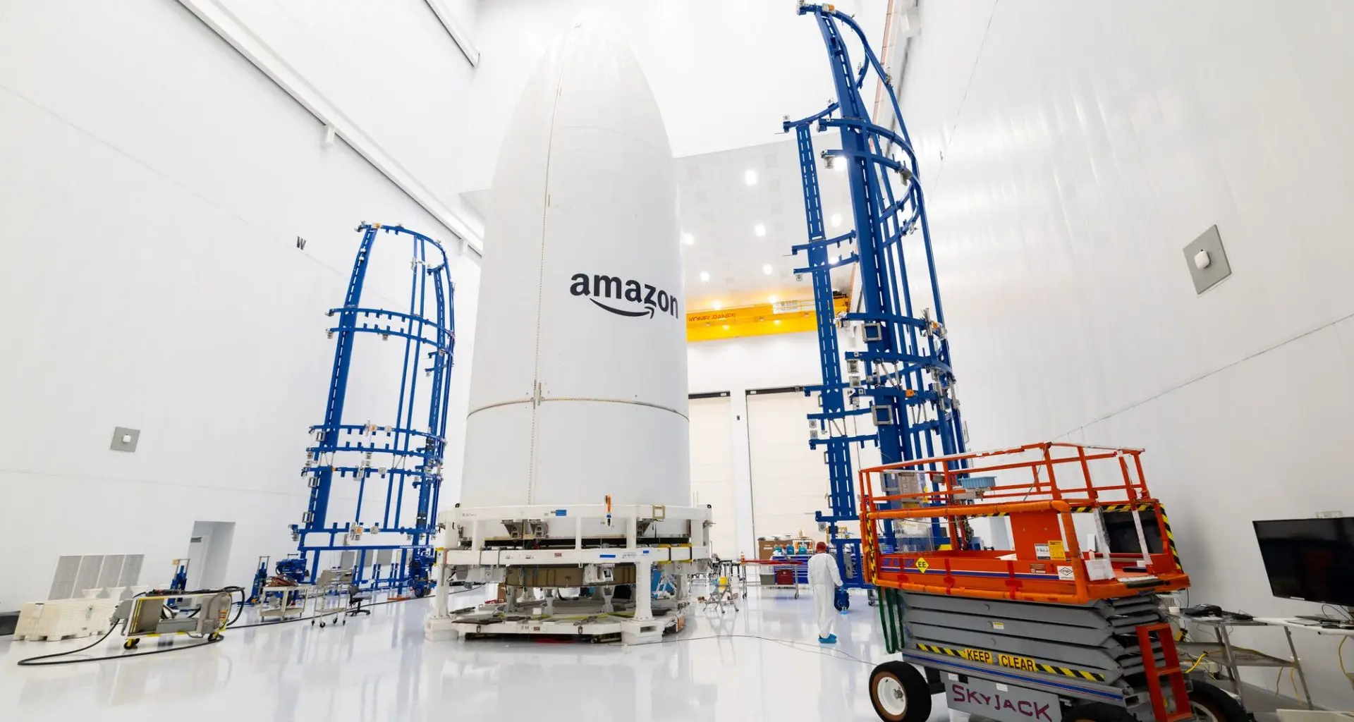 Amazon desafia Starlink com lançamento do Kuiper, seu serviço de internet espacial, em 9 de abril