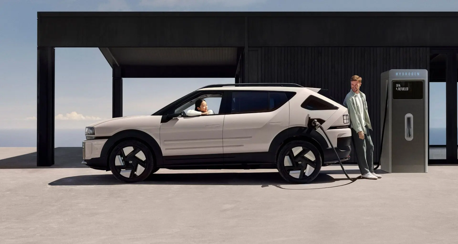 Novo carro da Hyundai movido a hidrogênio roda 700 km com apenas 5 minutos de abastecimento