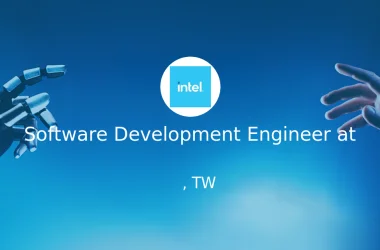 Engenheiro de Desenvolvimento de Software na Intel