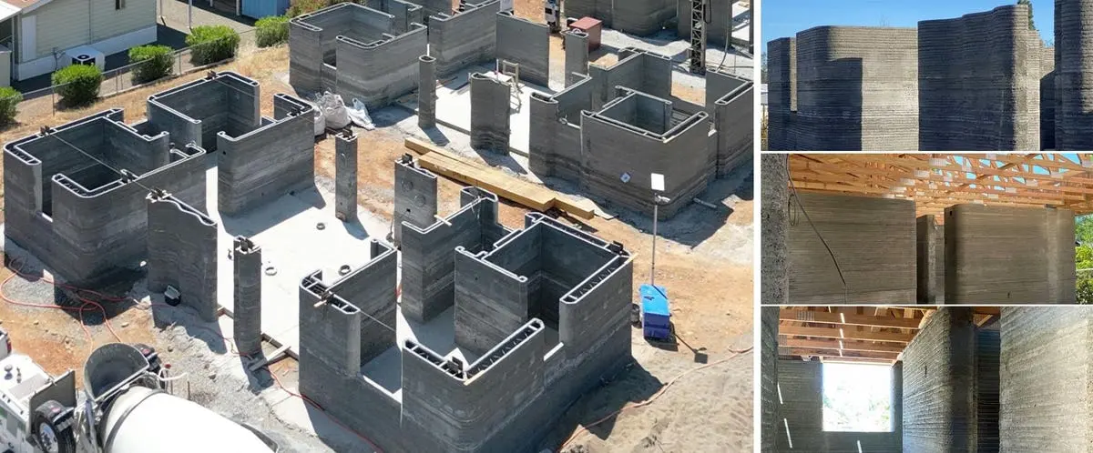 Impressão 3D na construção civil ganha espaço em Los Angeles após incêndios florestais