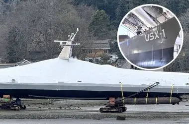 DARPA prepara teste de navio-robô de 264 toneladas com poder de espionagem nos oceanos