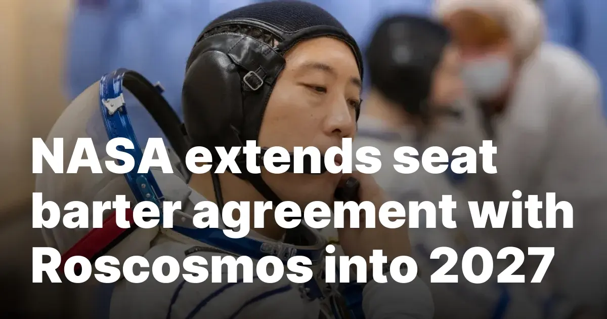NASA e Rússia renovam acordo de carona espacial até 2027