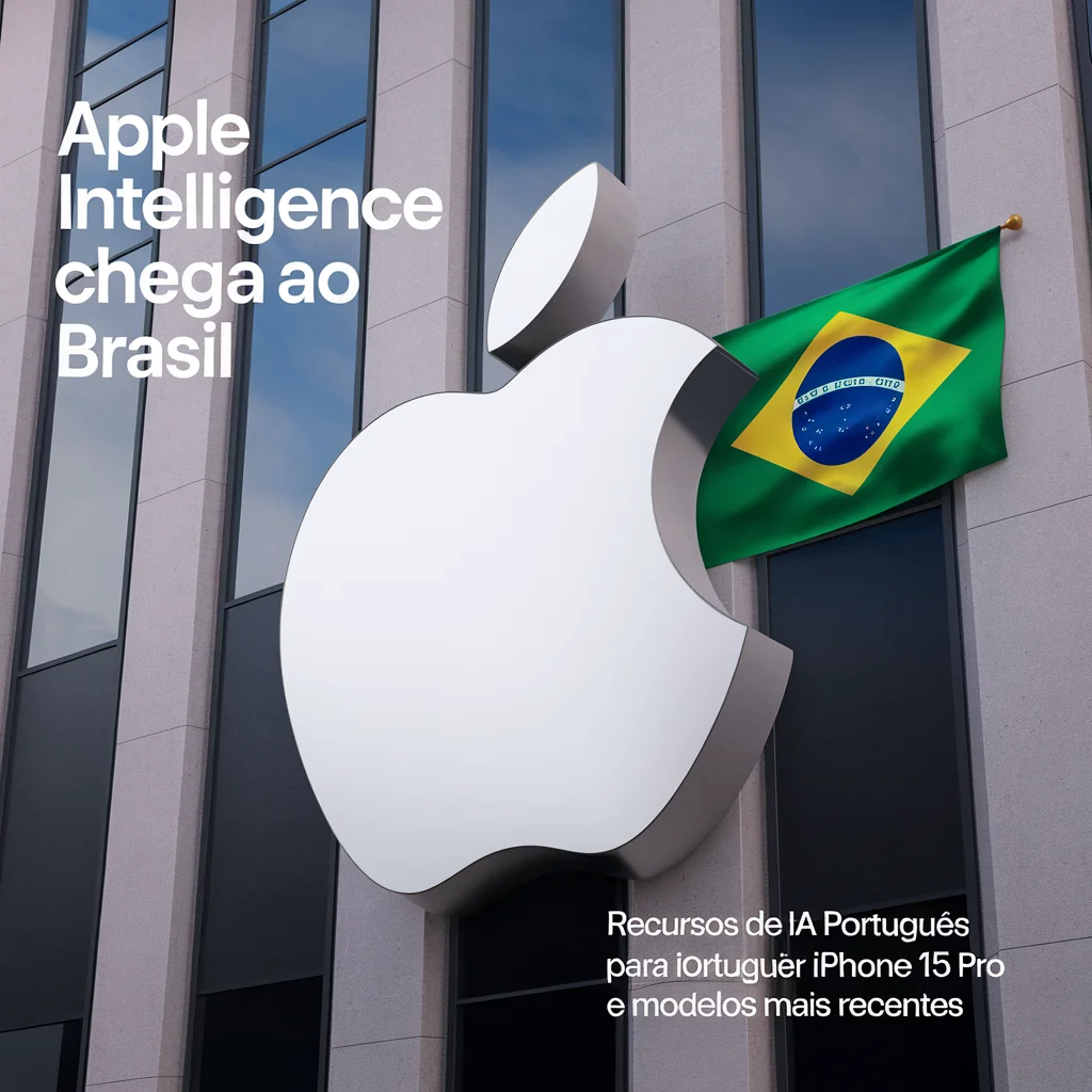 Apple Intelligence chega ao Brasil com recursos de IA em português para iPhone 15 Pro e modelos mais recentes