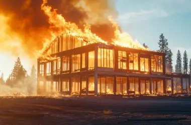 Construções à prova de fogo são essenciais para comunidades em áreas de risco de incêndios florestais