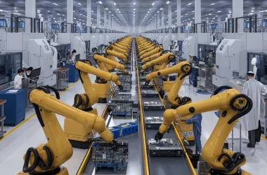 China dominará produção global de robôs em 2025 com meta de 10 mil unidades e receita de US$ 1,14 bilhão