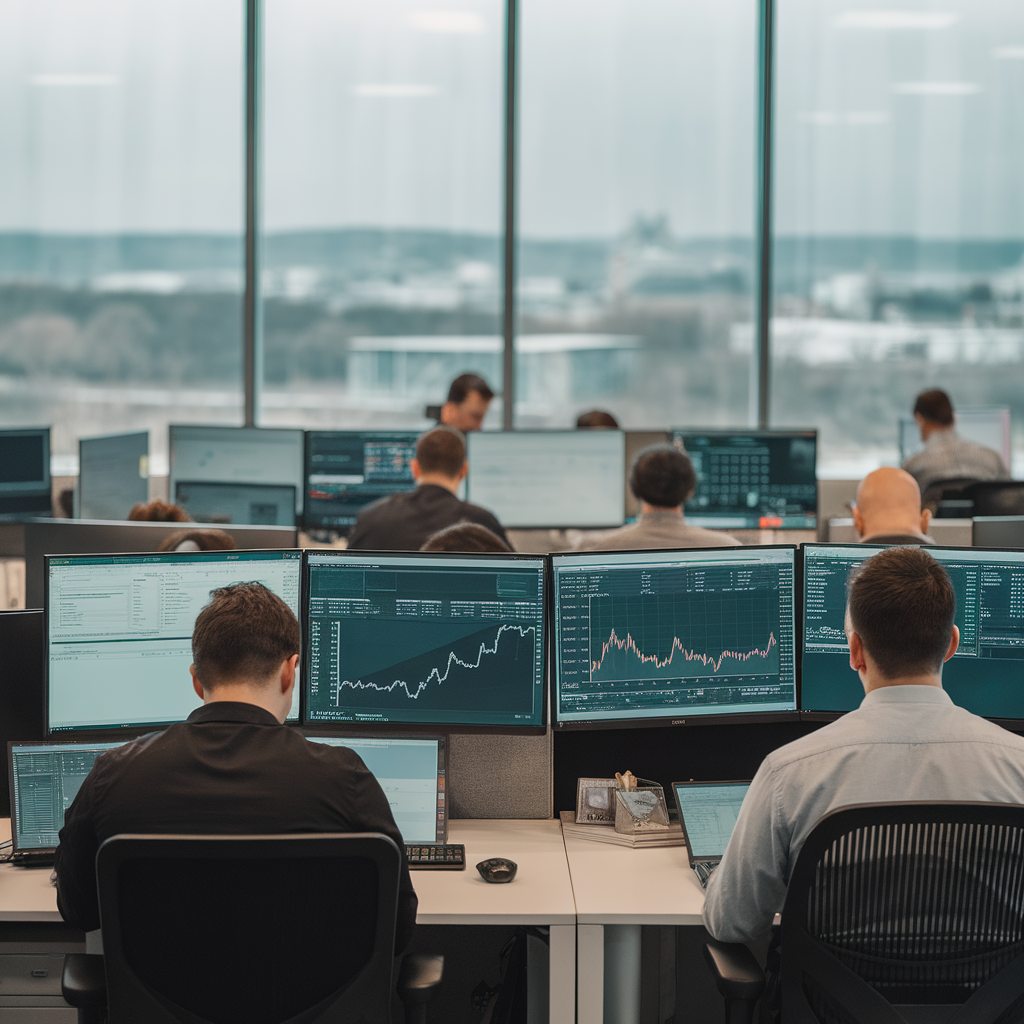 **Análise: Setor financeiro lidera adoção de IA** Estudos mostram que 74% das empresas financeiras planejam implementar IA generativa, com apenas 8% já usando.