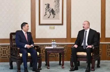 Presidente do Azerbaijão se reúne com diretor da China Energy em Pequim; veja o vídeo