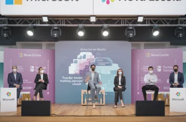 Microsoft e Nova Escola capacitam 10 mil professores em IA para sala de aula Microsoft e Nova Escola capacitam 10 mil professores em IA para sala de aula