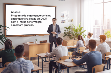 Análise: Programa de Empreendedorismo em Engenharia chega em 2025 com 40 horas de formação e mentorias práticas.