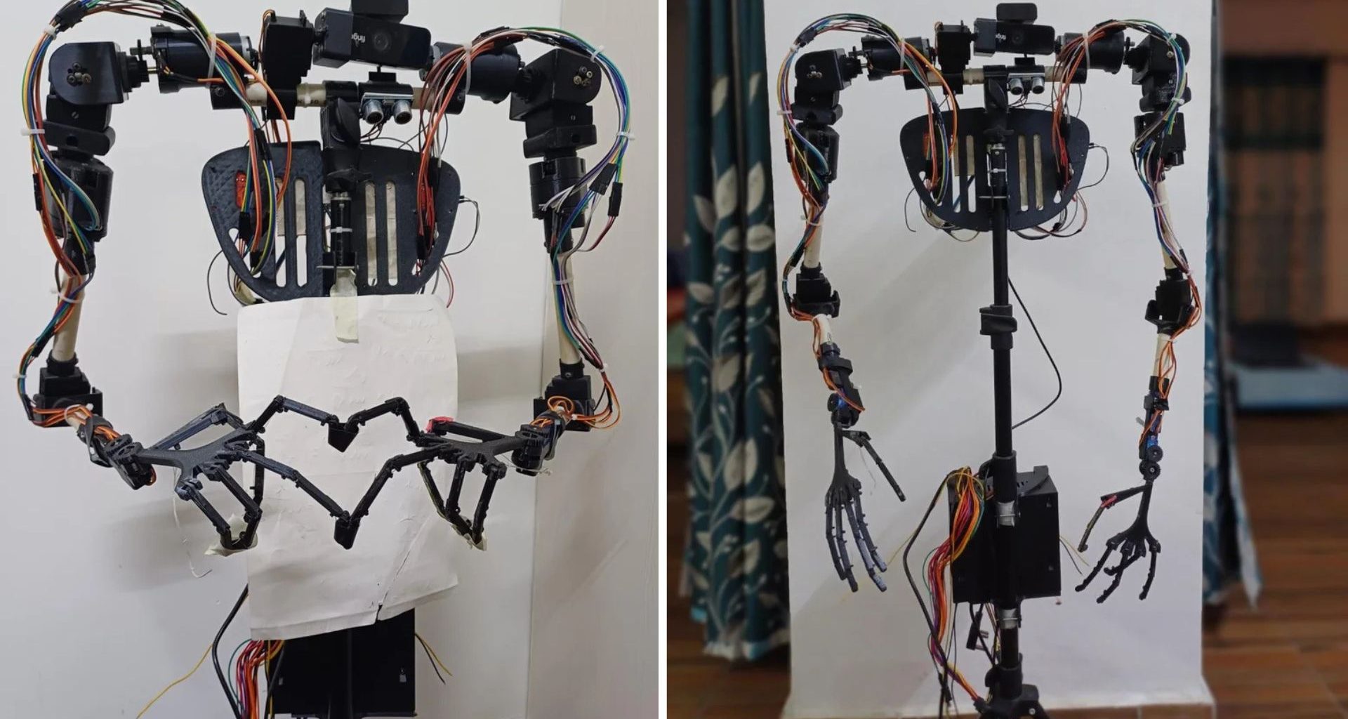 Robô humanoide ALANA, com braços realistas e inteligência artificial, é fabricado por R$350
