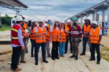 Alunos de Engenharia Civil do IFMS Aquidauana fazem visita técnica à Ponte da Rota Bioceânica