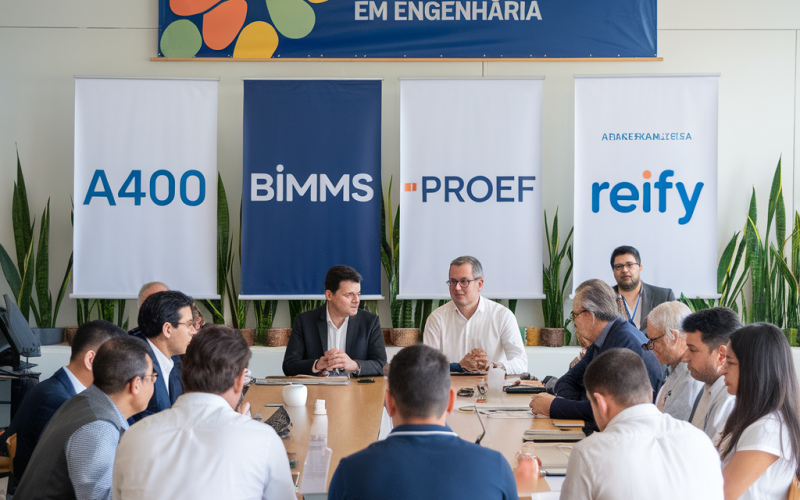 ## Parceria Estratégica entre Academia e Indústria O Programa de Empreendedorismo em Engenharia é resultado da colaboração entre a Ordem dos Engenheiros - Região Norte (OERN) e o UPTEC - Parque de Ciência e Tecnologia da Universidade do Porto, visando integrar competências técnicas e empreendedoras. A iniciativa conta com empresas parceiras como A400, BIMMS, PROEF e REIFY, que apresentam desafios reais para contextualizar o treinamento. ##