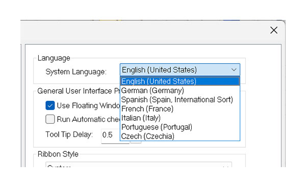 RhinoCAM VisualCAD/CAM 2025 agora disponível em vários idiomas para brasileiros!