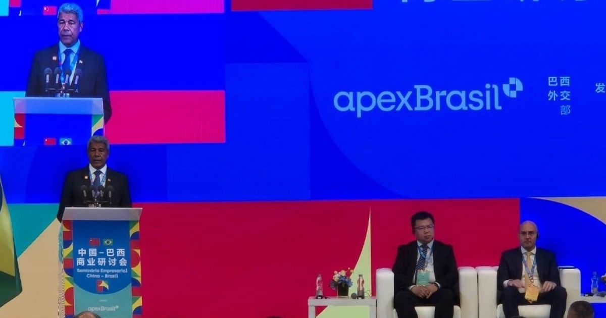Governador da Bahia mostra na China as oportunidades de investimento em tecnologia no estado