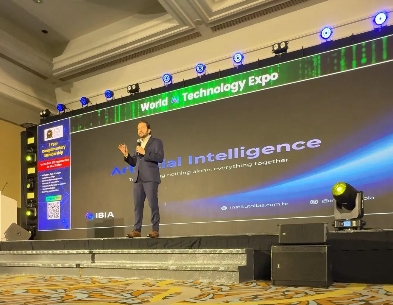 Eng. Eduardo Cavalcanti Leva a Voz do Brasil ao Cenário Global de IA na World AI Technology Expo em Dubai