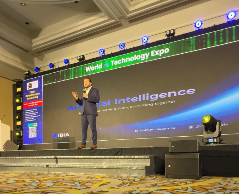 Eng. Eduardo Cavalcanti Leva a Voz do Brasil ao Cenário Global de IA na World AI Technology Expo em Dubai