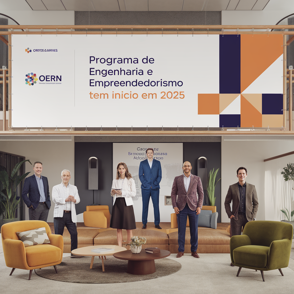 Programa de Engenharia e Empreendedorismo tem início em 2025, fruto da parceria entre OERN e UPTEC.