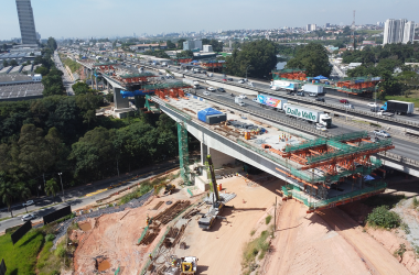 Nova ponte em Barueri avança e se torna exemplo de inovação na engenharia de transportes nacional