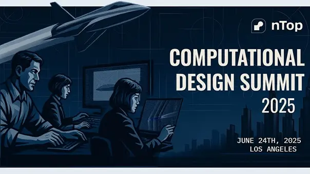 nTop anuncia Encontro de Design Computacional em Los Angeles em 2025