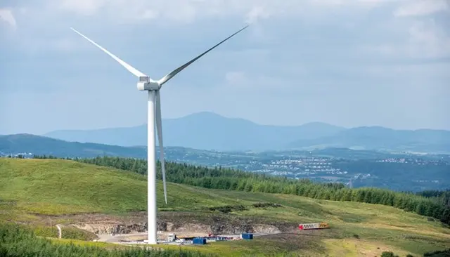 SSE inicia construção de novo parque eólico de 208 megawatts em Strathy South