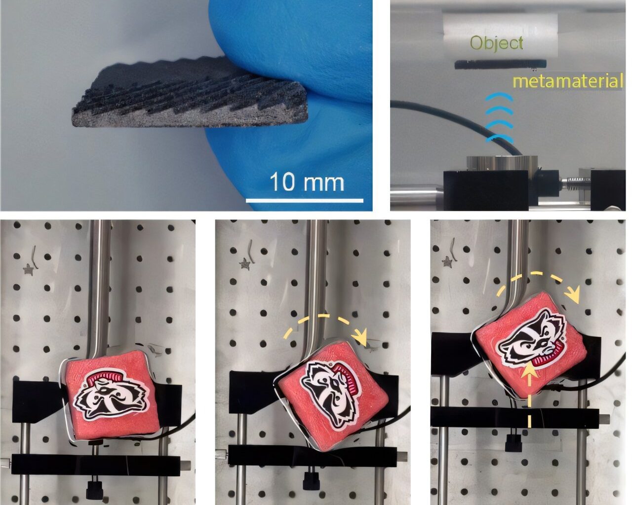 Novo material controla objetos embaixo d'água à distância usando ondas sonoras