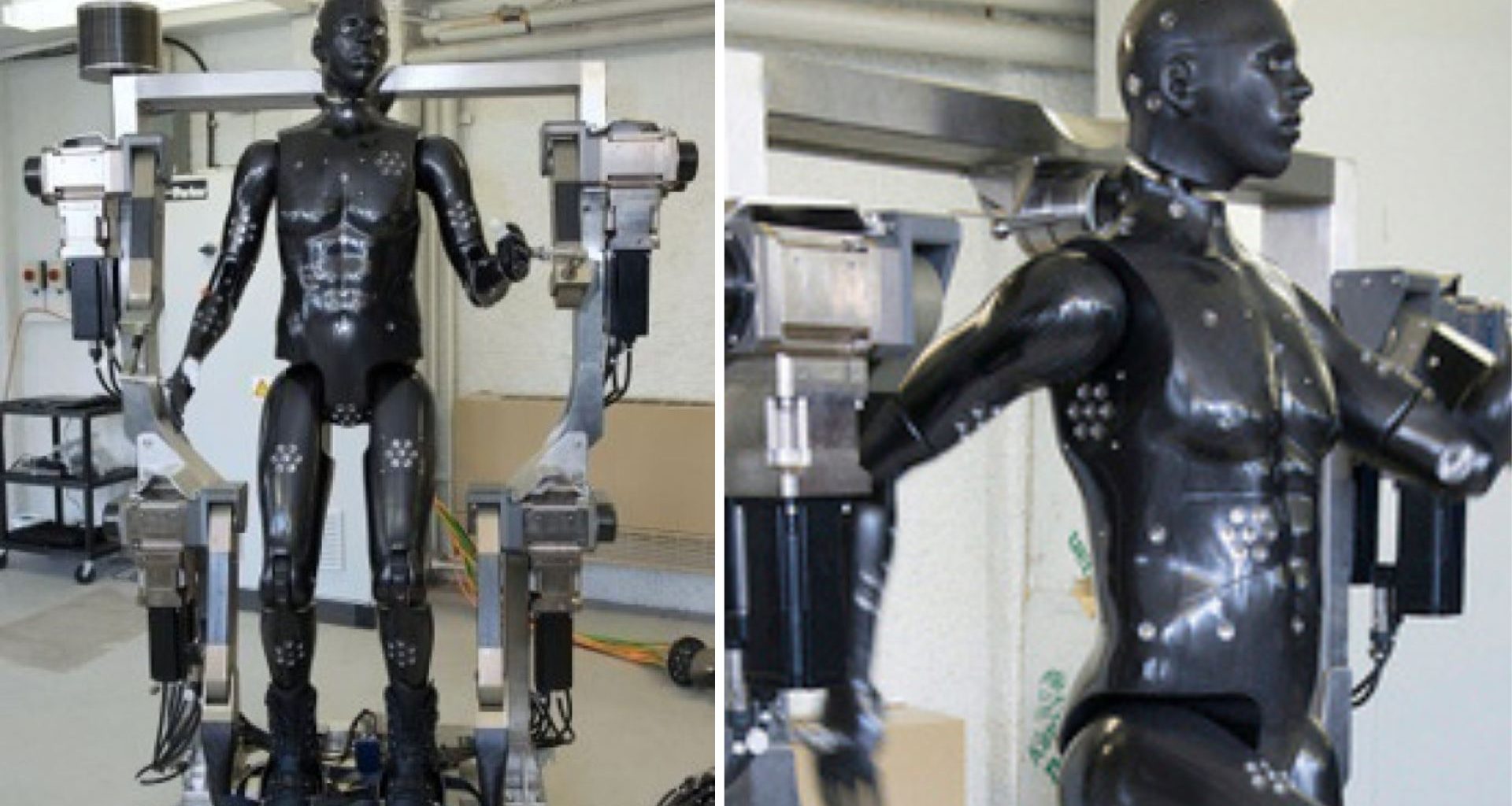 Robô Humanoide Testa Equipamentos de Defesa Química dos Estados Unidos