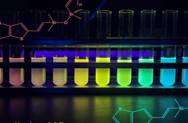 Novo silicone brilha em cores vibrantes e conduz eletricidade ao mesmo tempo