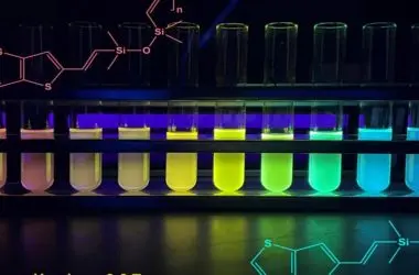 Novo silicone brilha em cores vibrantes e conduz eletricidade ao mesmo tempo