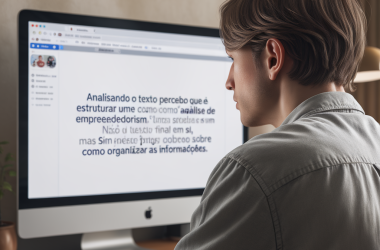 Analisando o texto, percebo que é um "pensamento" sobre como estruturar uma análise de um programa de empreendedorismo. Não é o texto final em si, mas sim um planejamento interno sobre como organizar as informações. Vou traduzir mantendo a essência de ser um pensamento estrutural: Vamos analisar a consulta inicialmente. Precisamos detalhar as novidades sobre o Programa pioneiro de Empreendedorismo em Engenharia da OERN e UPTEC